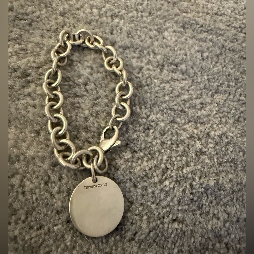 Tiffany & Co. 🩵 8 1/2” Please Return To Tiffany Oval Tag Bracelet